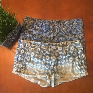 Two Pairs of H&M Jean Shorts